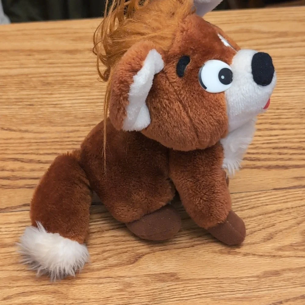 Knickerbocker Tod Disney The Fox and the Hound Plush Toy Vintage 9-10